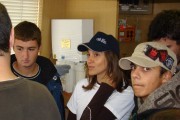2007-09-06 Vesna Micic giving a presentation to the students.jpg