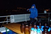 Not the best weather for delivery of samples..jpg