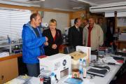 Officials and the press visiting the vessel laboratories 2.jpg
