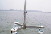 Triple core sampler ready to be plunged unto the Danube bottom sediments.jpg